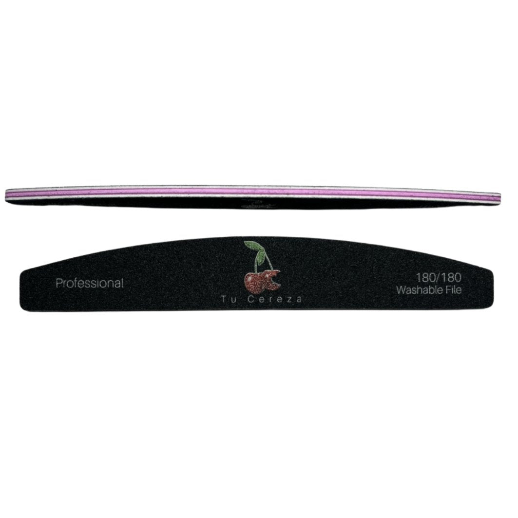 Tu Cereza 🍒 Professional Black Harbor Bridge Nail File