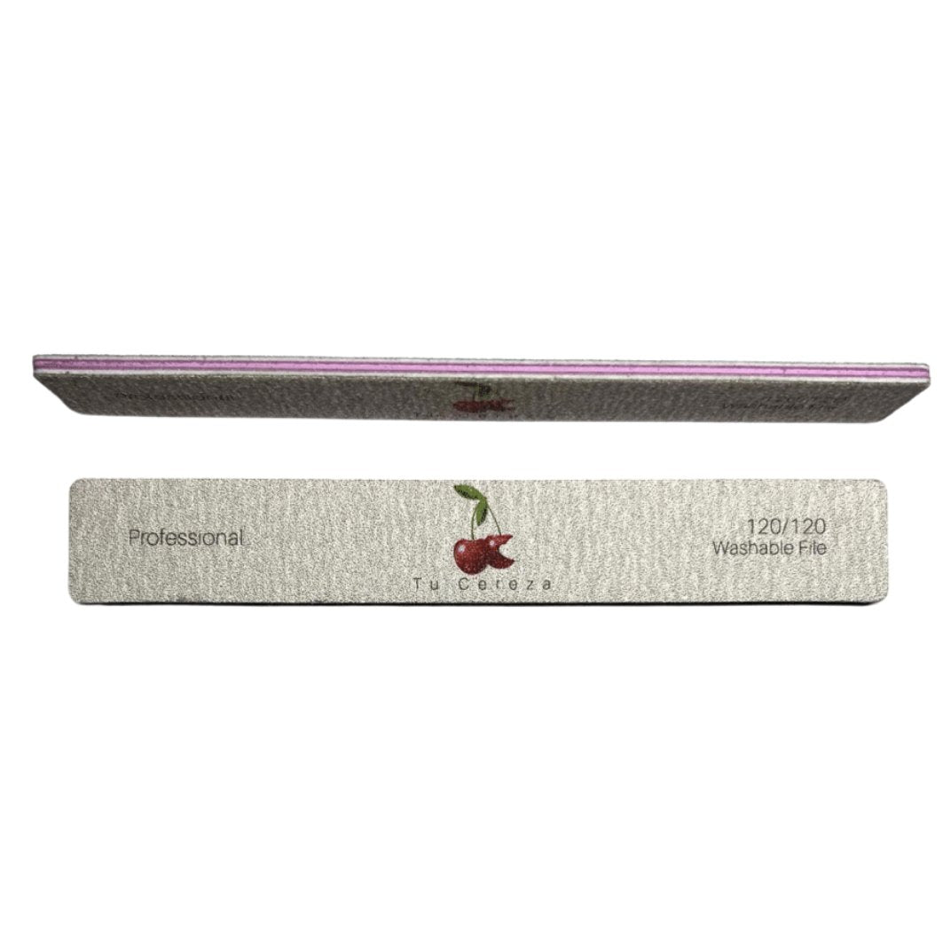 Tu Cereza 🍒 Professional Grey Harbor Bridge Nail Filer 120 Grit