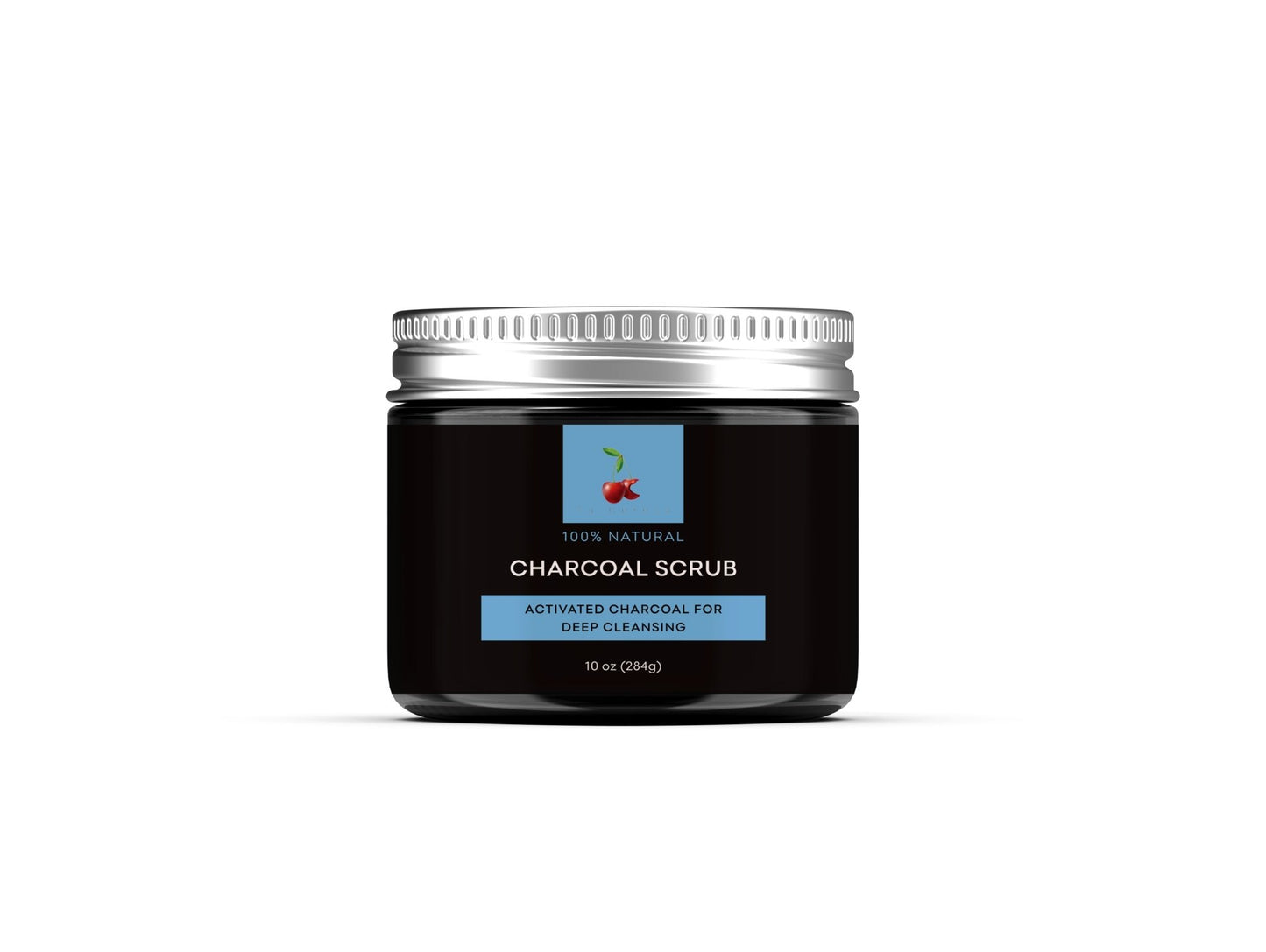 Tu Cereza 🍒 Activated Charcoal Scrub – 100% Natural Exfoliation