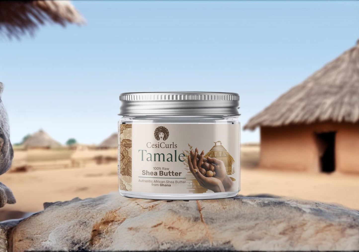 100% Raw Shea Butter | Tamale by CesiCurls